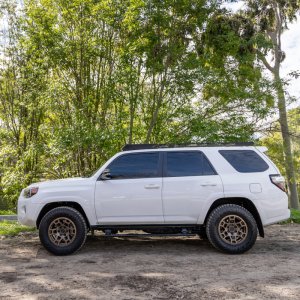 Toyota 4Runner Roof Rack - Go Rhino - Ceros Low Profile - Textured Black - `10-`23